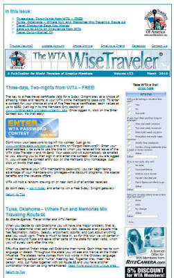 WTA Wise Traveler